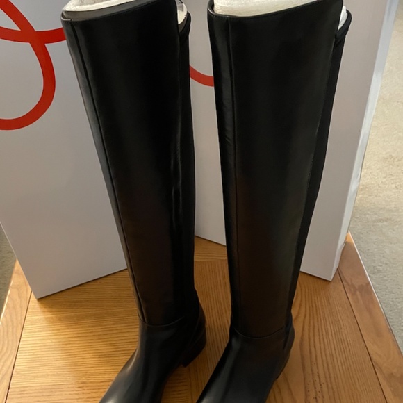 NIB Blondo VELMA Waterproof LEATHER OTK Boots BLACK 6.5 - Picture 3 of 7